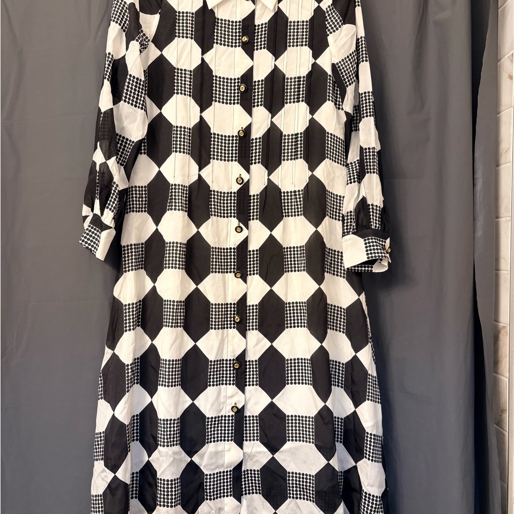 Gucci Black and White Dress